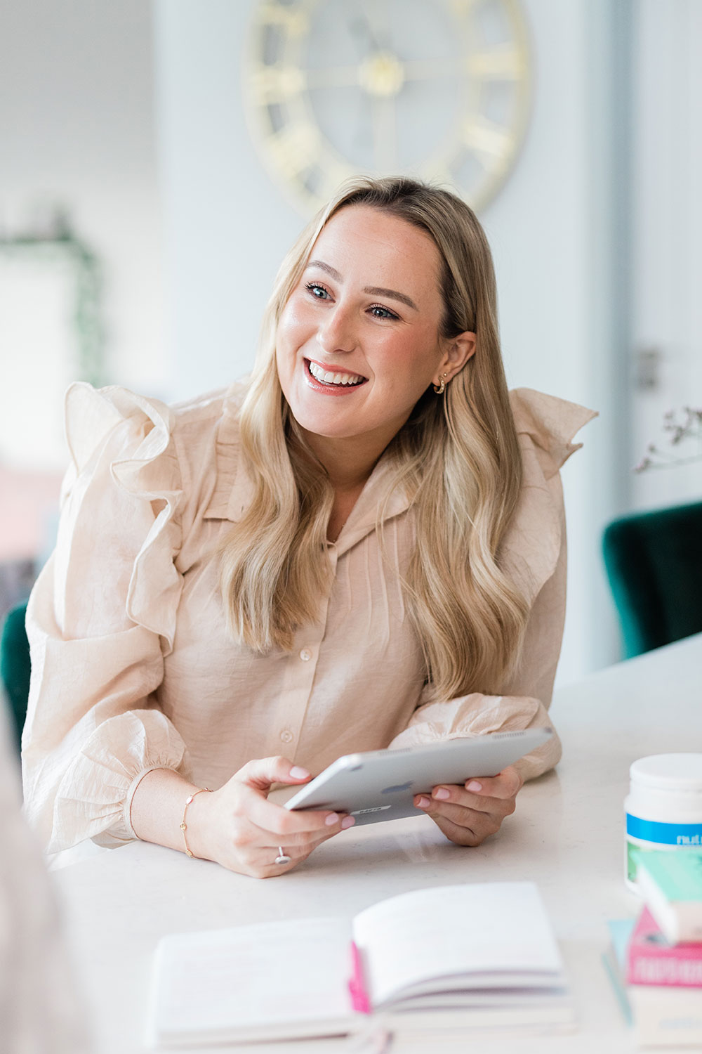 girl and ceo